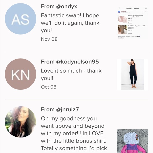 💜TRADE REVIEWS💜 - Picture 1 of 14